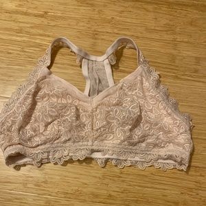 ❌ SOLD ❌ Aerie Baby Pink Bralette Size XL
